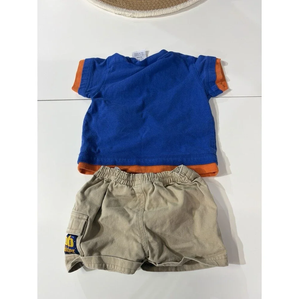 Vintage Bob the Builder 2-Piece Graphic T-Shirt & Shorts Set 6-9 Months